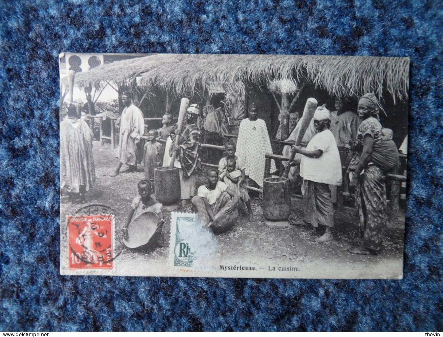 KB01/1384-Guinée Française ? Voir Texte Afrique Mystérieuse La Cuisine 1912 - Guinea Equatoriale