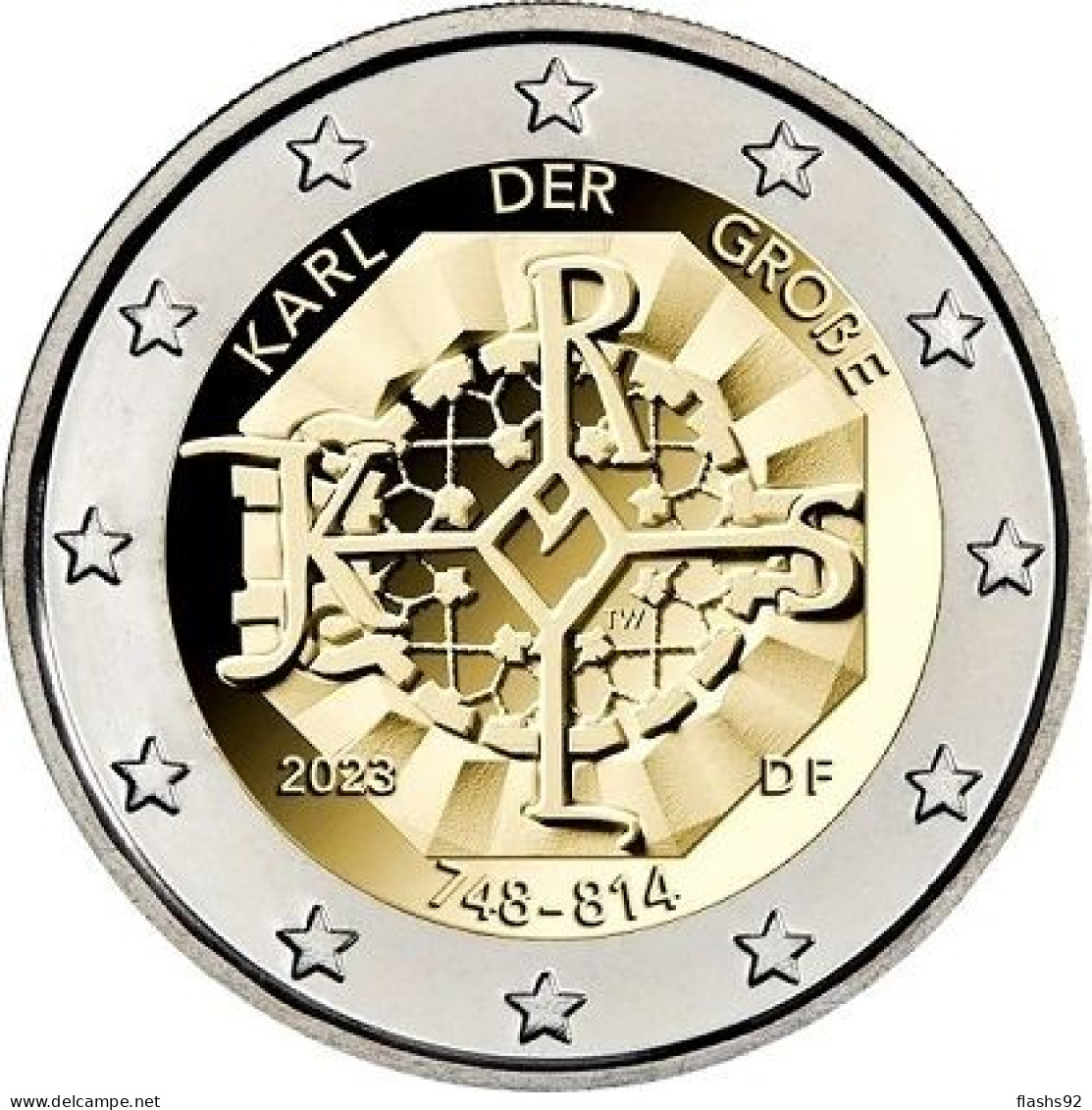 2 Euro Commemorative Allemagne 2023 Charlemagne - Allemagne