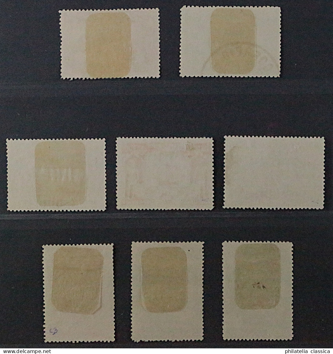 Portugal 182-89, Republica-Vasco Da Gama, Komplett, Sauber Gestempelt, KW 110,-€ - Used Stamps