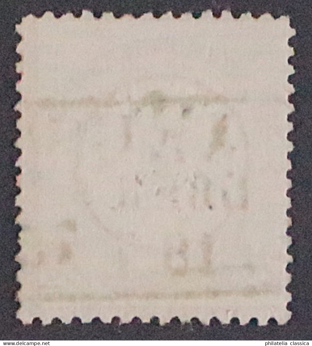 Deutsches Reich 21 A,  2 1/2 Gr. SPÄTVERWENDUNG 18.7.1875, Fotobefund KW 600,- € - Gebraucht