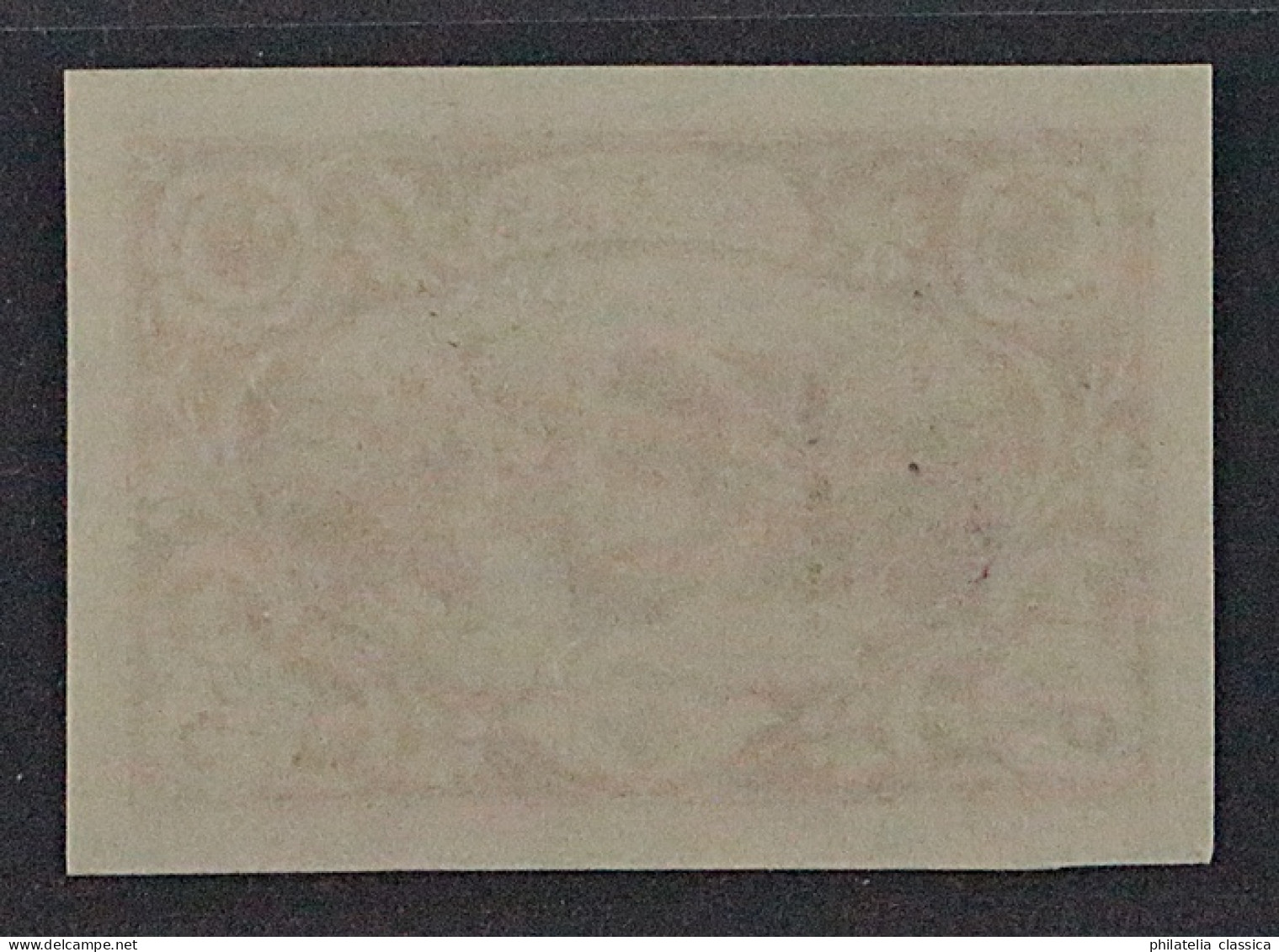 1917, TÜRKEI 627 P U ** 1917, 5 Pia. Weinrot, Ungezähnter PROBEDRUCK, SELTEN !!! - Unused Stamps
