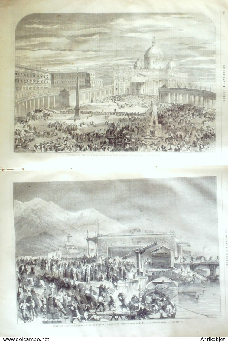 Le Journal Illustré 1865 N°63 Chine Fu-Min-Asin Comptoir Londres Lodging-House Marseille (13) Evreux (27) - 1850 - 1899