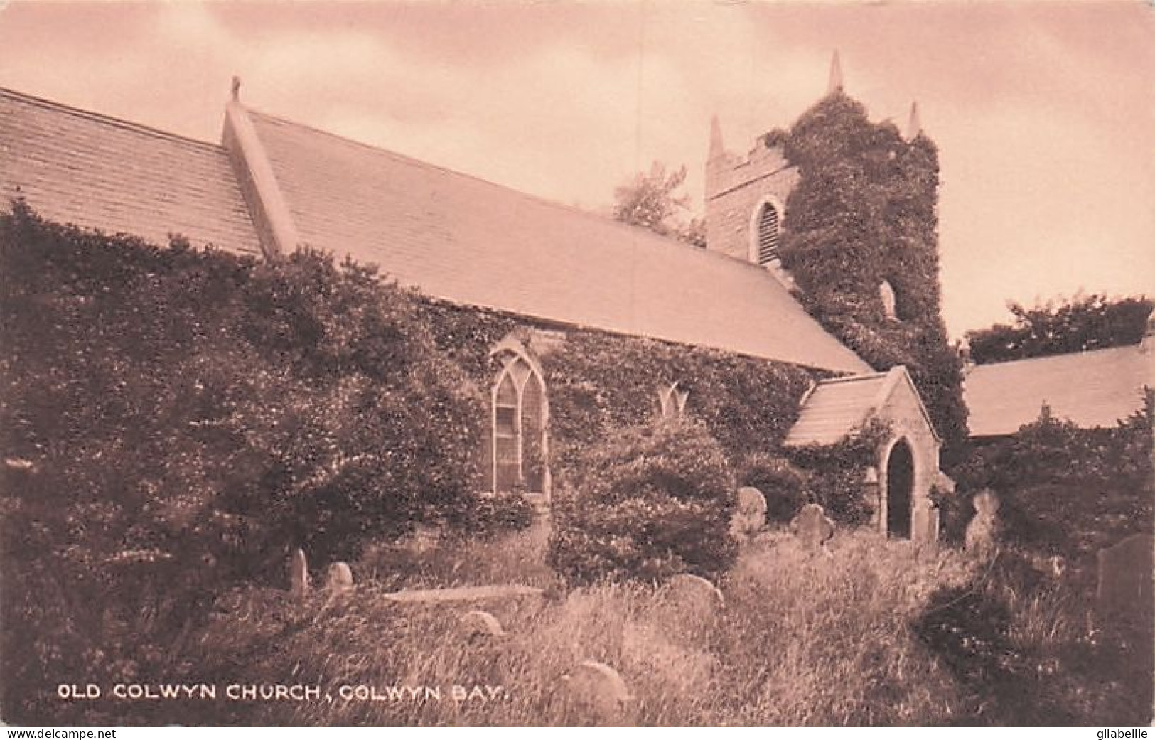 Wales - COLWYN BAY - Old Colwtn Church - Denbighshire
