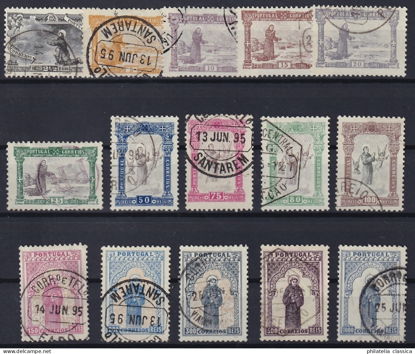 Portugal  109-23,  Antonius Von Padua, 15 Werte, Sauber Gestempelt, KW 1500,- € - Used Stamps