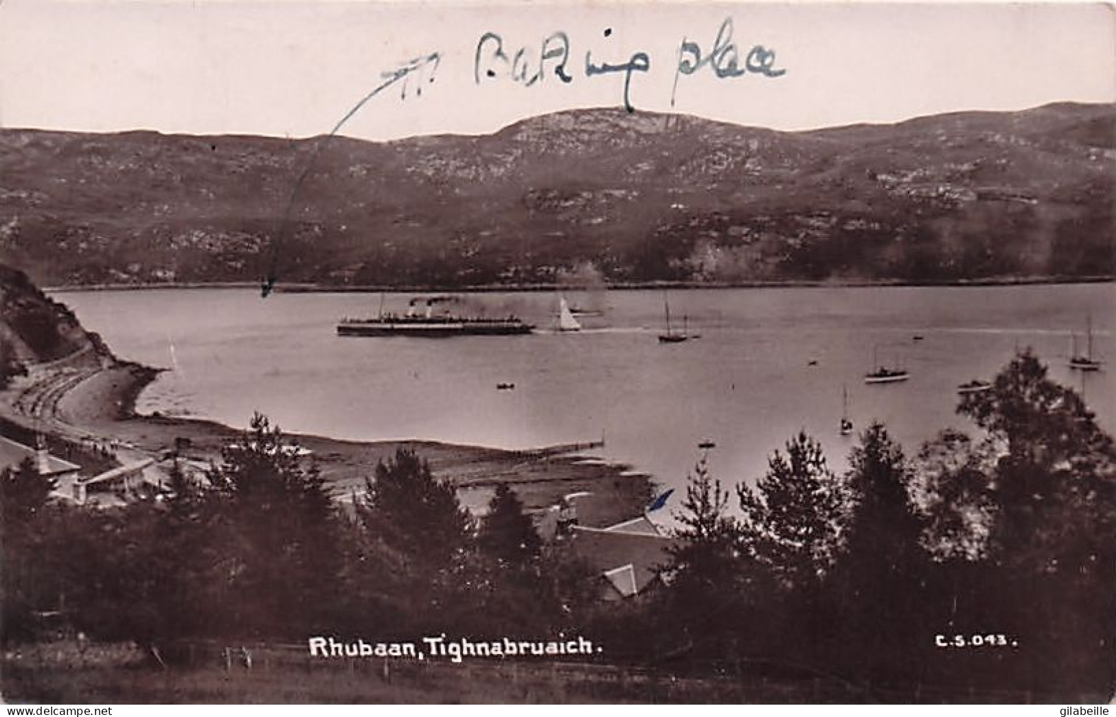 Scotland - Rhubaan ,Tighnabruaich - 1919 - Andere & Zonder Classificatie