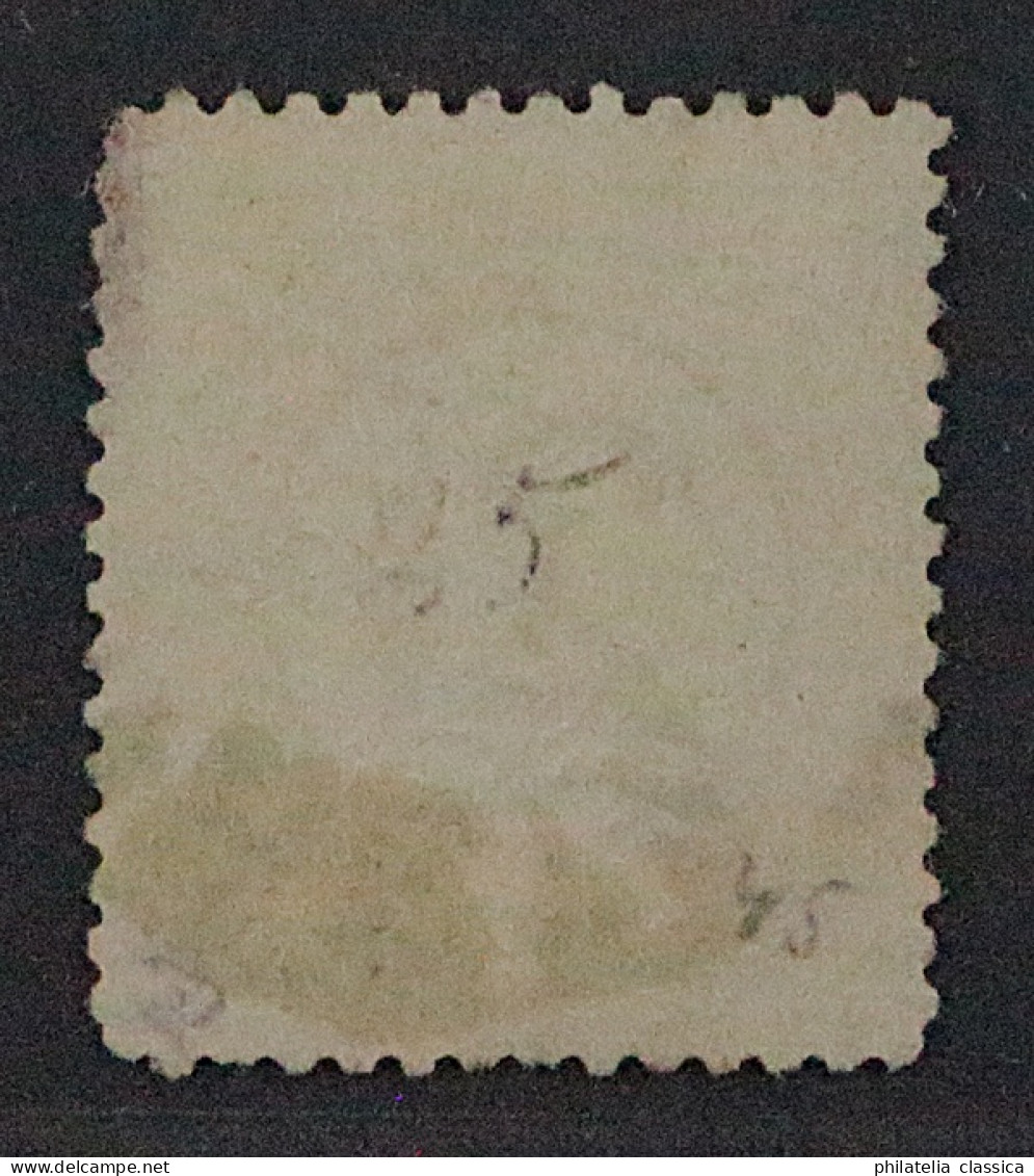 Deutsches Reich 29 I A, Aufdruck 2 1/2 Gr. PLATTENFEHLER, Fotoattest BPP, 650,-€ - Oblitérés