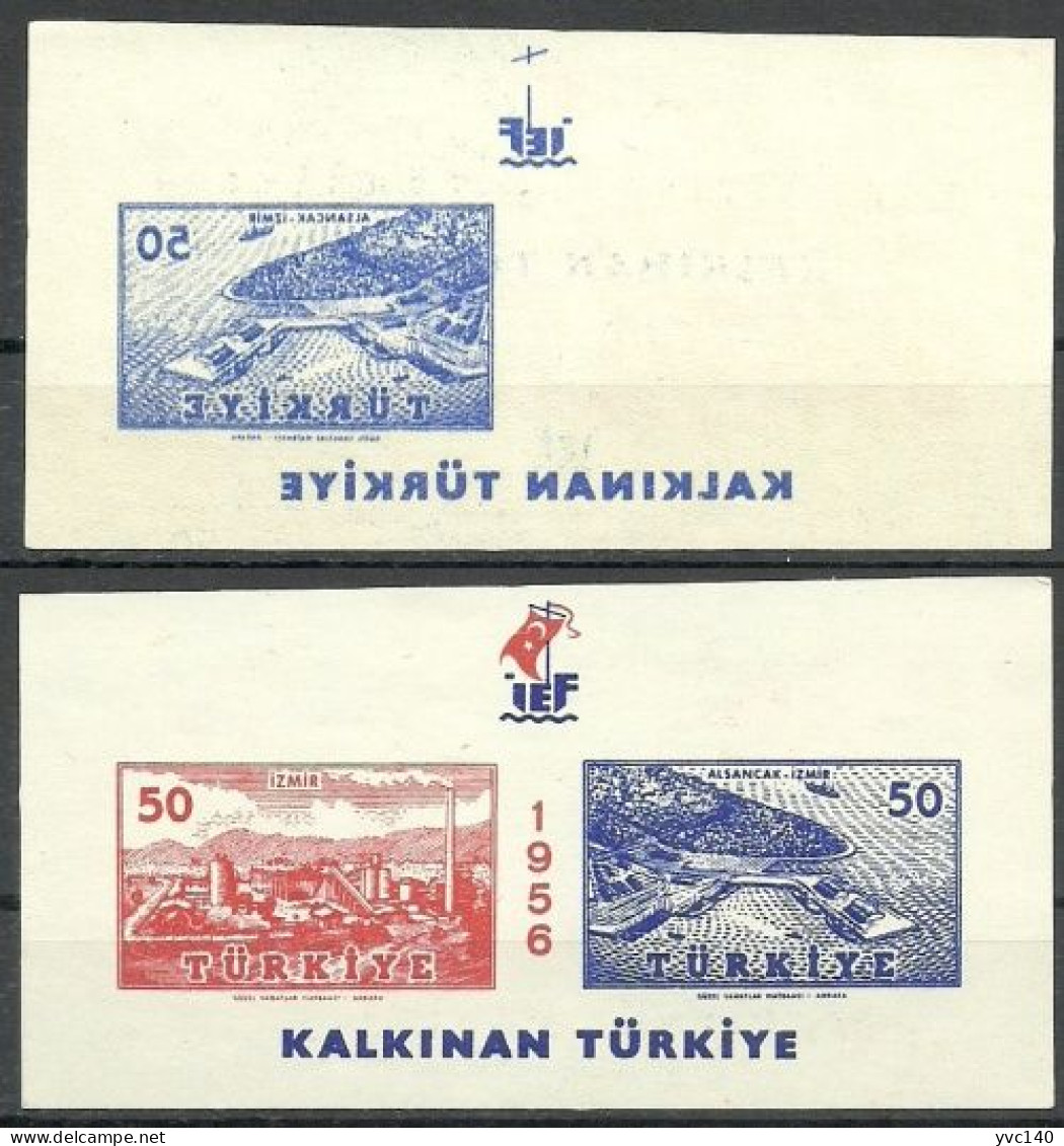 Turkey; 1956 25th Izmir International Fair ERROR "Abklatsch Print" - Nuevos