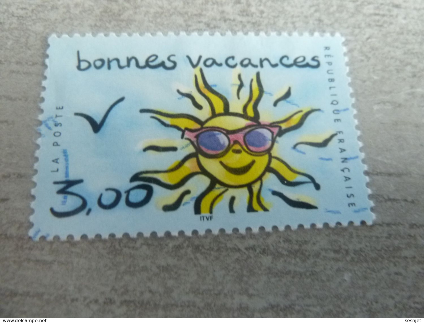 Timbres Bonne Vacances - 3f. - Yt 3241 - Multicolore - Oblitéré - Année 1999 - - Usados