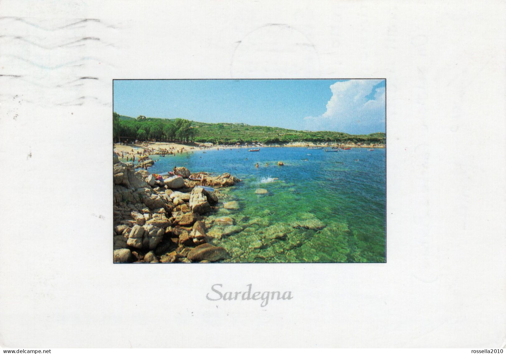 CARTOLINA ITALIA 1995 SASSARI S. TERESA DI GALLUTA SPIAGGIA PORTO POZZO  Italy Postcard ITALIEN Ansichtskarten - Sassari