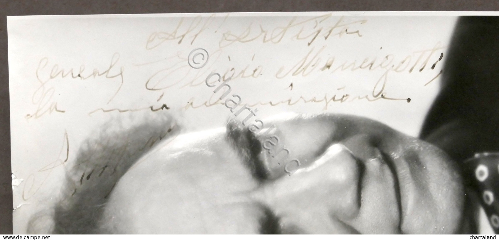 Fotografia Con Autografo Dell'attore Angelo Musco - 1937 - Autres & Non Classés