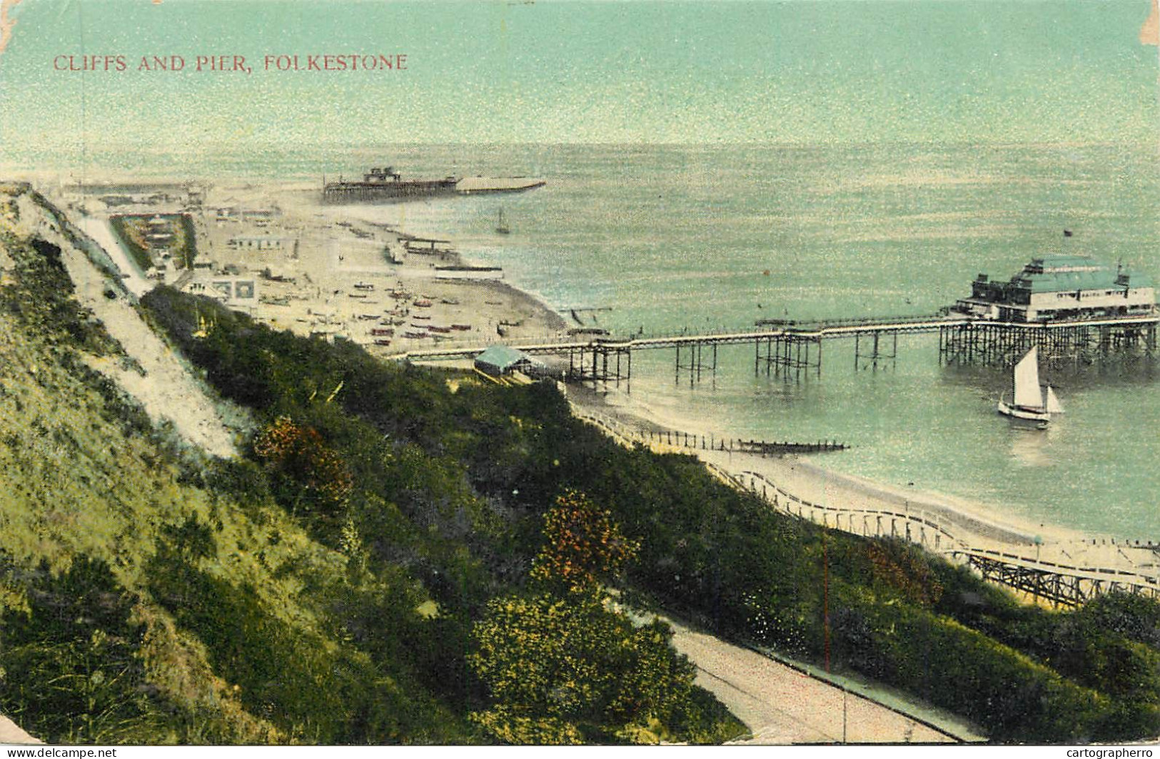 United Kingdom England Folkestone Pier - Folkestone