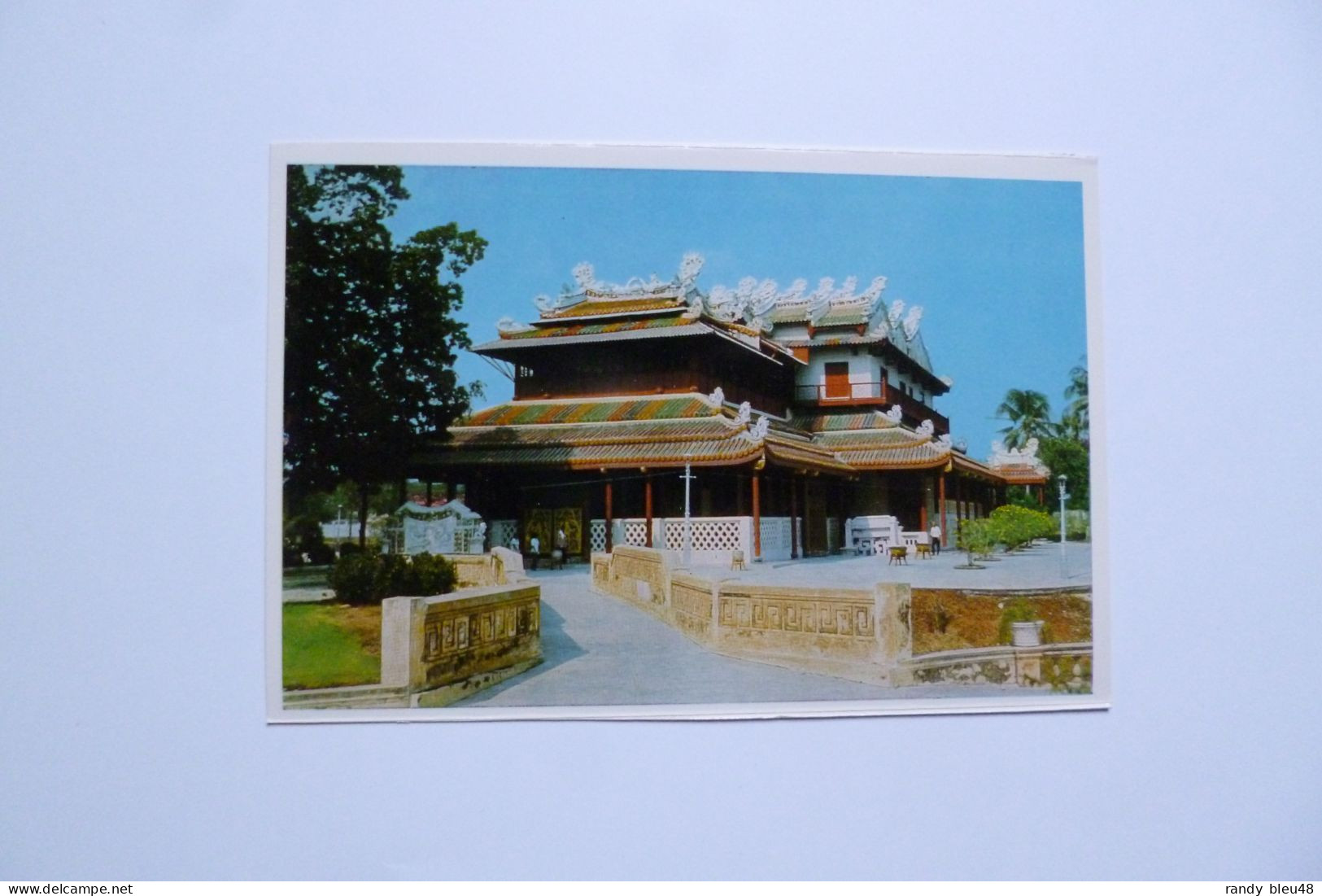 AYUDHYA  - The Chinese Style Veharsjamrun Thron Hall  -   Middle   Thailand   -  THAILANDE - Thaïlande