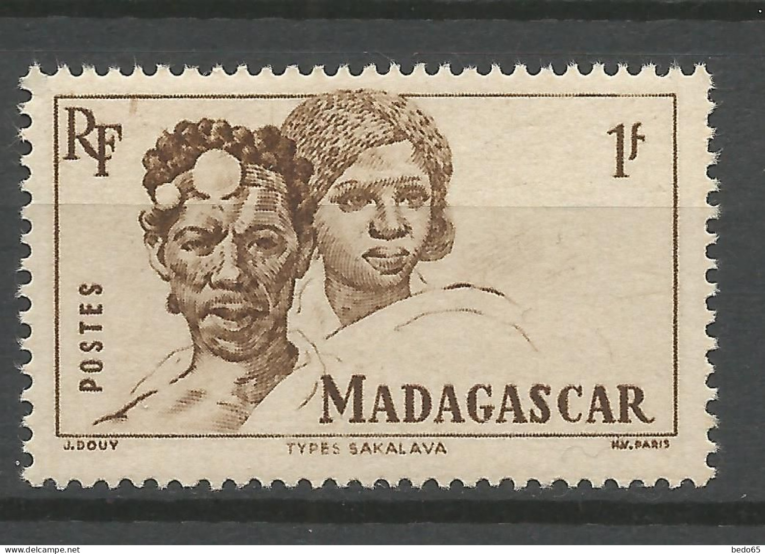 MADAGASCAR  N° 306 NEUF** SANS CHARNIERE NI TRACE / Hingeless  / MNH - Nuevos