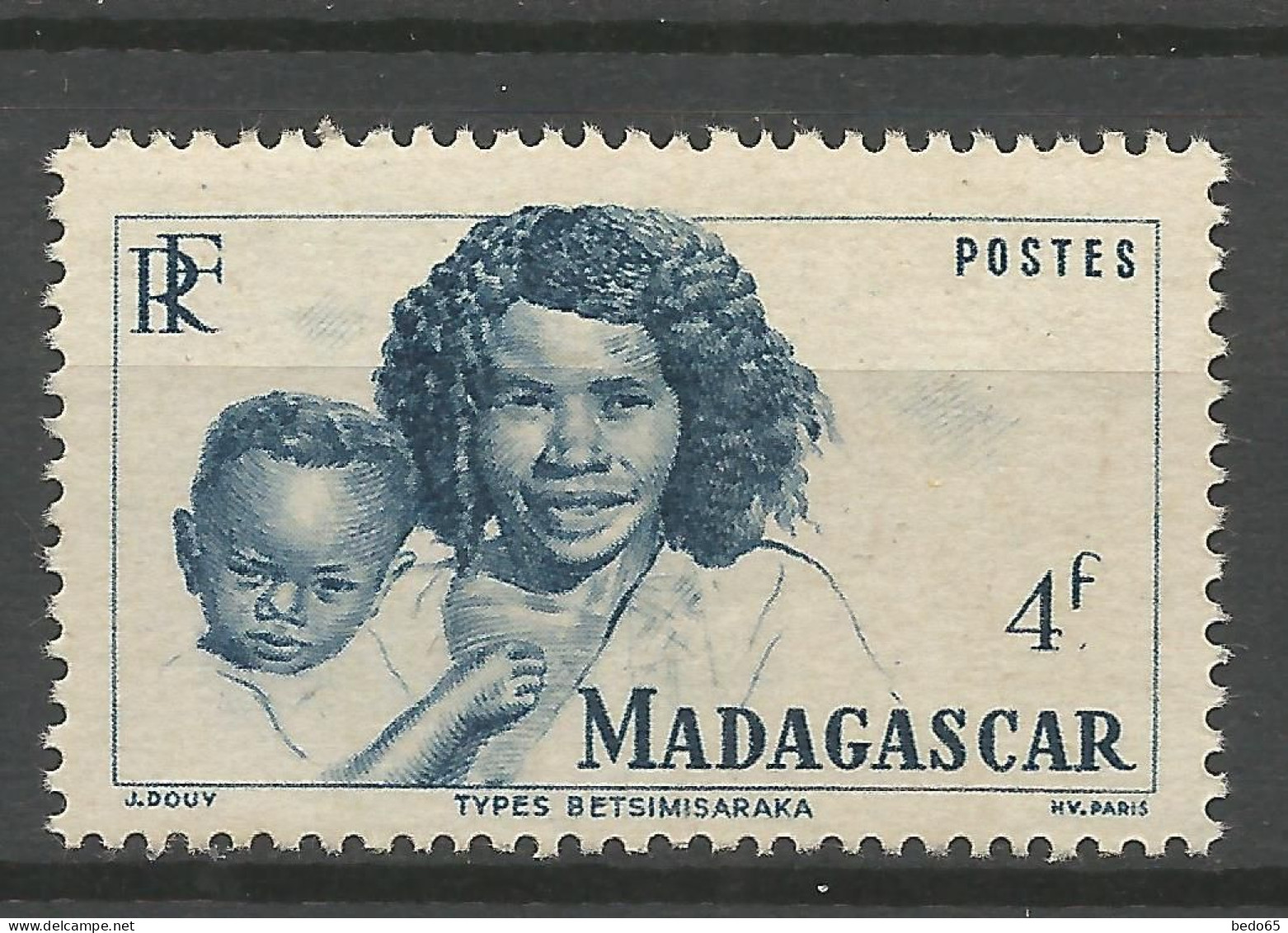 MADAGASCAR  N° 312 NEUF** SANS CHARNIERE NI TRACE / Hingeless  / MNH - Unused Stamps