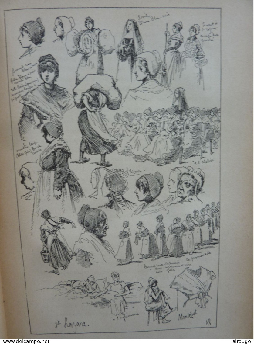 Prisons de Paris et les Prisonniers par Adolphe Guillot, 1890, dessins d'après nature par Montégut