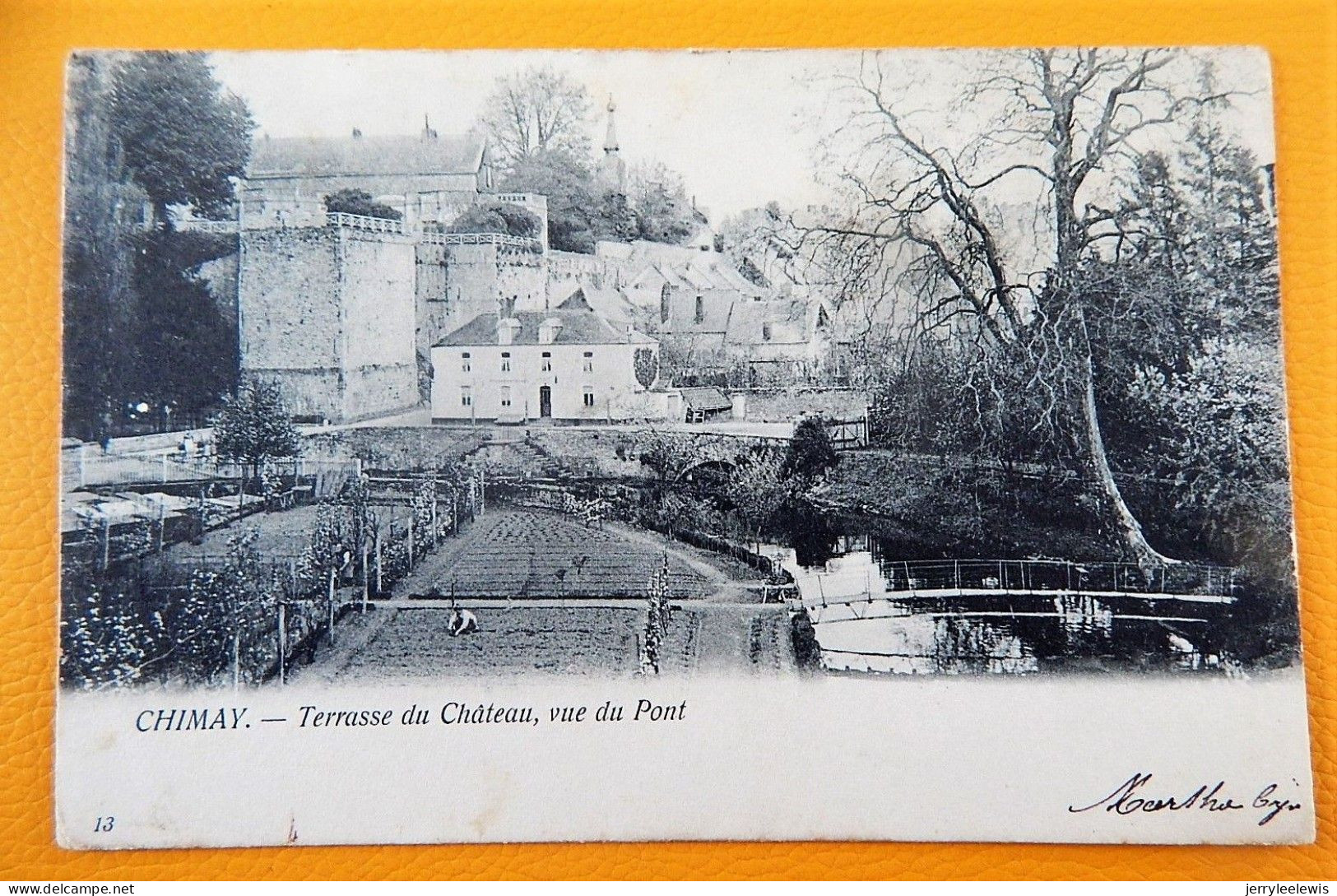 CHIMAY  -   Terrasse Du Château , Vue Du Pont  -  1905 - Chimay
