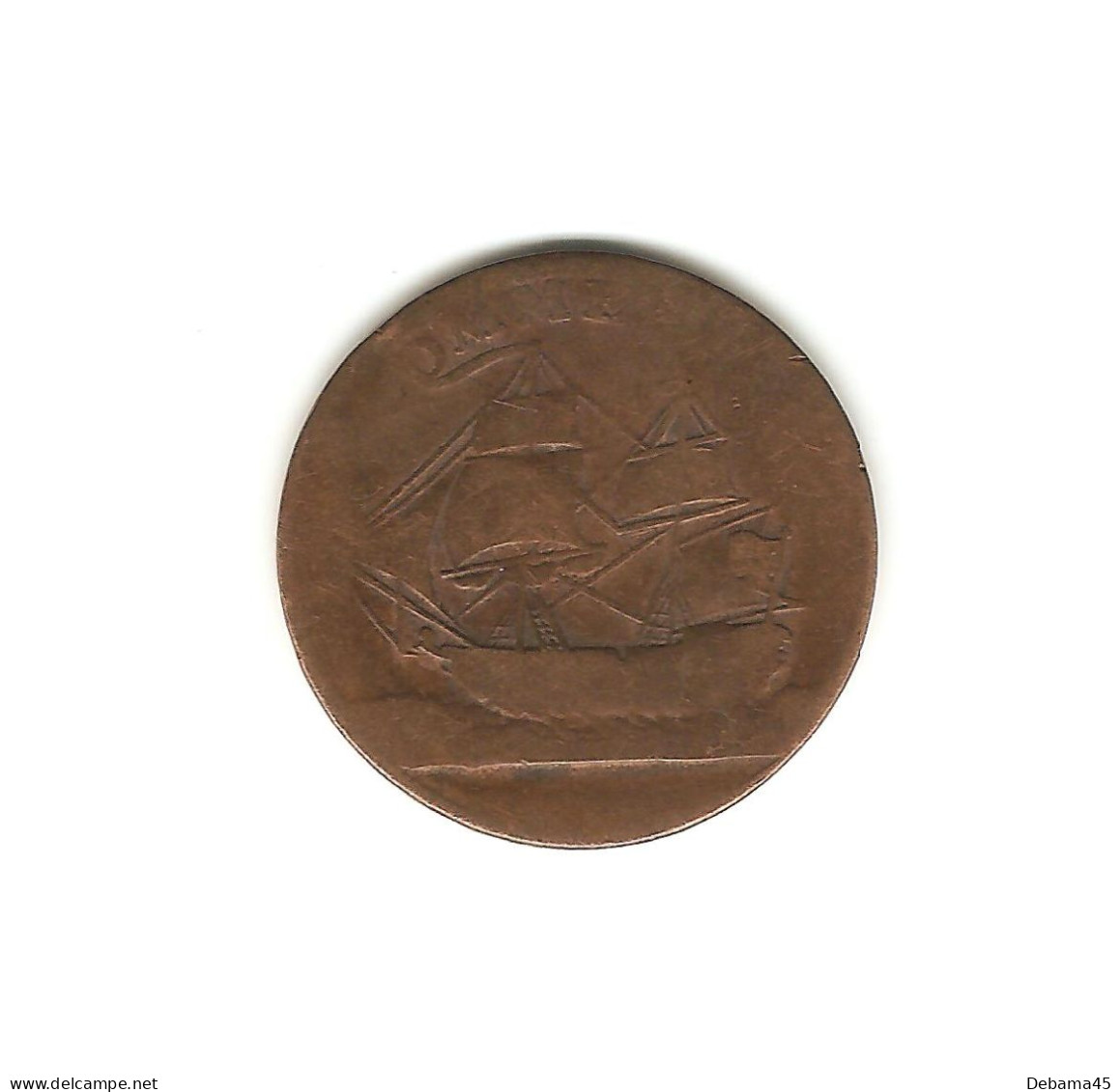 276/ ETATS-UNIS : 1/2 Penny 1781 : North América Token/commerce - Coloniales