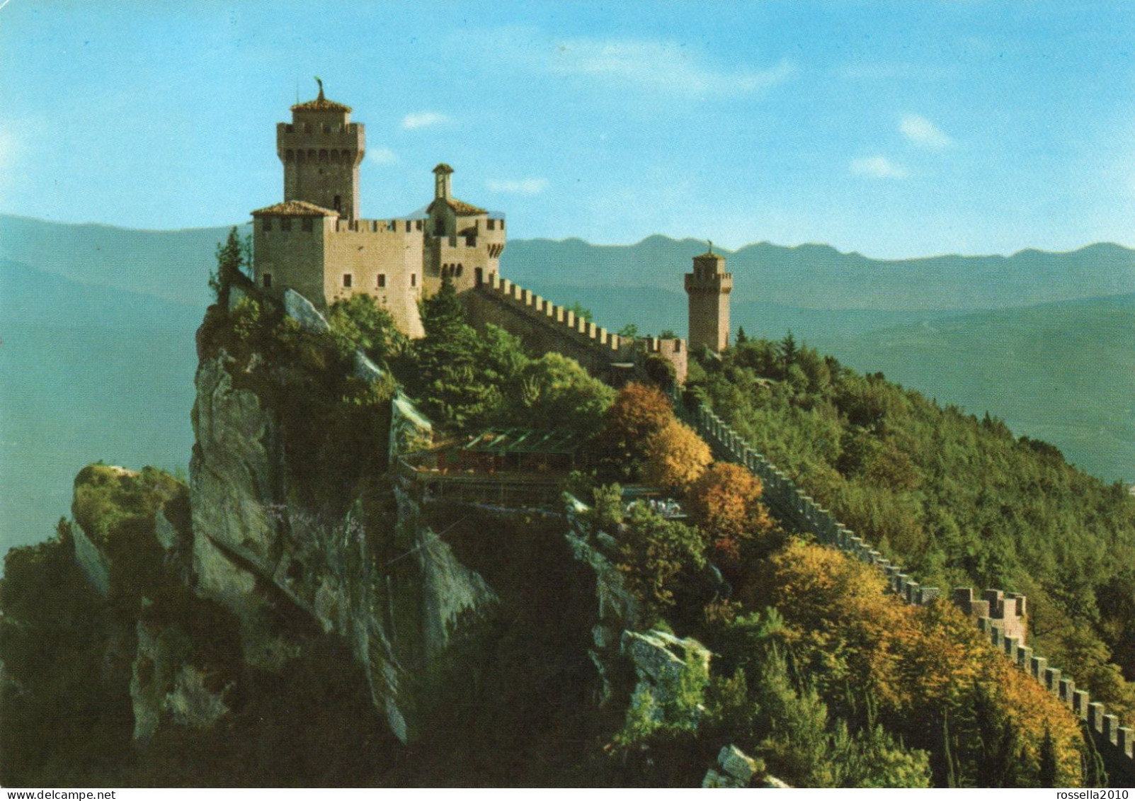 CARTOLINA ITALIA REPUBBLICA SAN MARINO SECONDA TORRE  Italy Postcard ITALIEN Ansichtskarten - San Marino