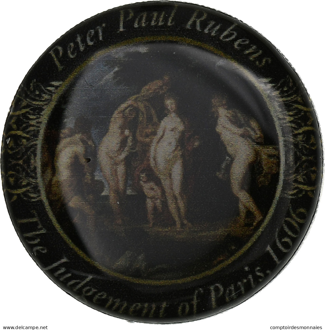 France, Jeton, Rubens, The Judgement Of Pâris, Nickel, TTB - Autres & Non Classés