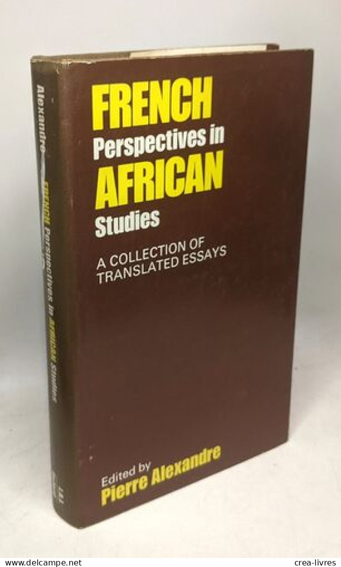 French Perspectives In African Studies: Collection Of Translated Essays (International African Institute S.) - Wissenschaft
