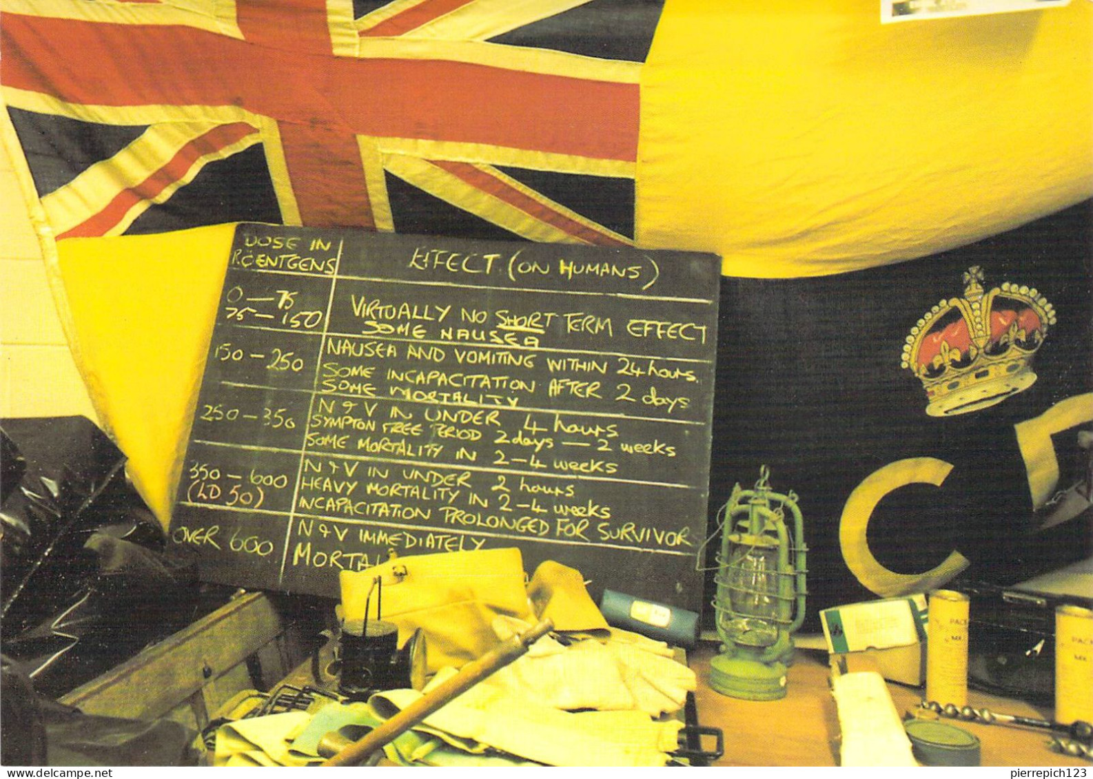 Brentwood - Kelvedon Hatch - Musée "Secret Nuclear Bunker" - Une Partie De L'exposition Du Corps De La Protection Civile - Autres & Non Classés
