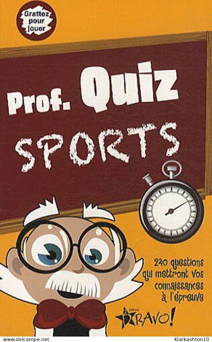 Prof. Quiz Sports - Sonstige & Ohne Zuordnung