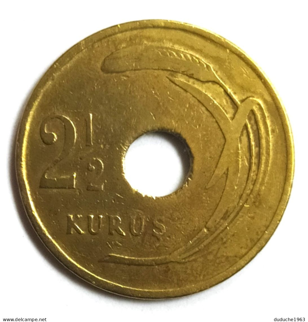 Turquie - 2 1/2 Kurus 1948 - Turquie