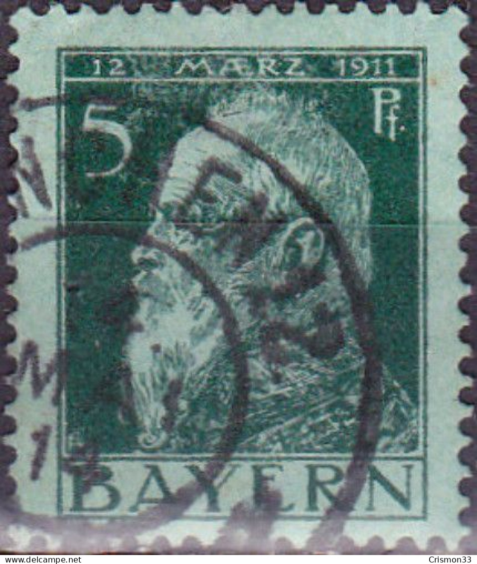 1911 - ALEMANIA - BAVIERA - PRINCIPE REGENTE LEOPOLDO - YVERT 77 - Usados