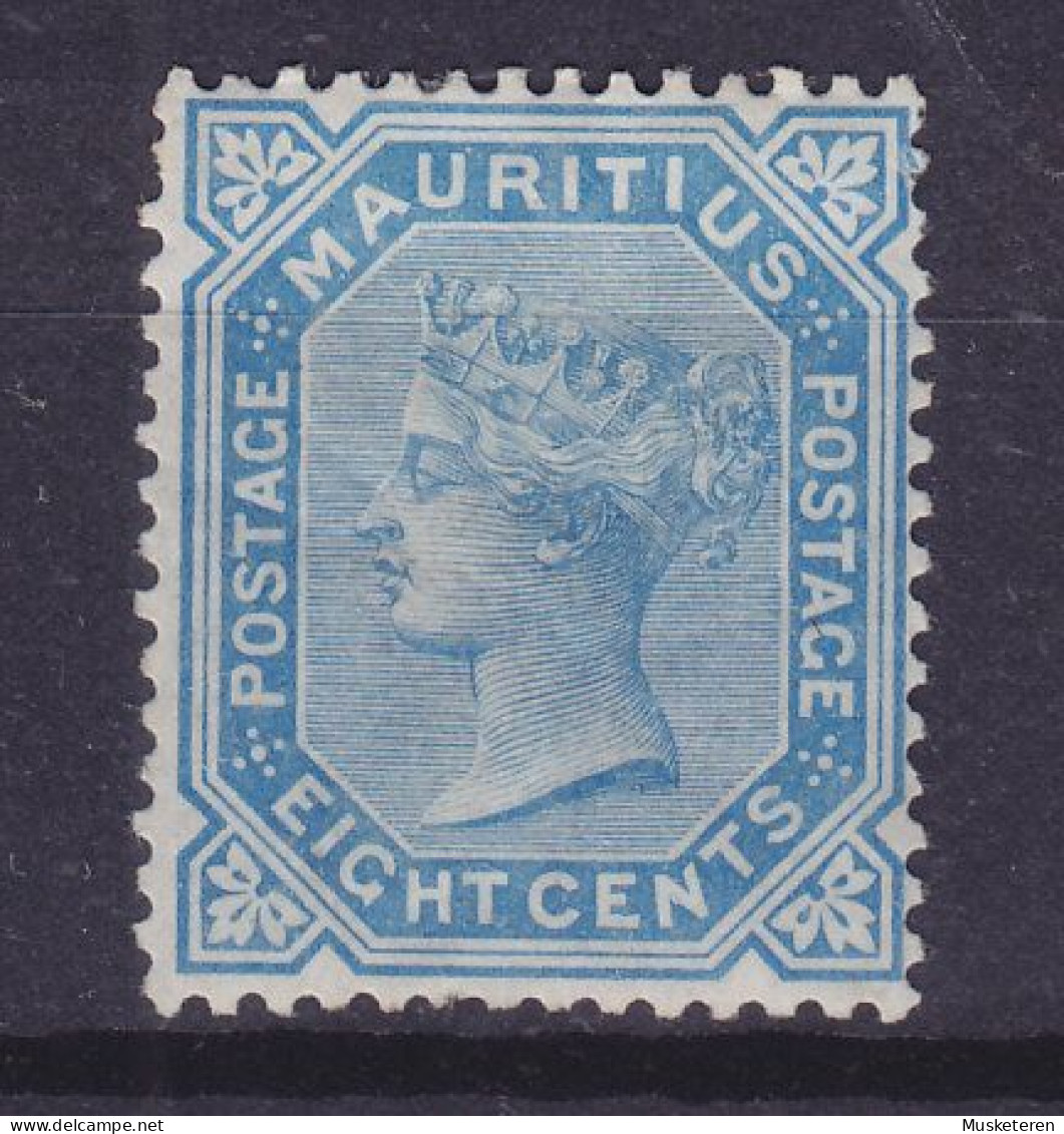 Mauritius 1879 Mi. 54, 8c. Queen Victoria, MH* - Maurice (...-1967)