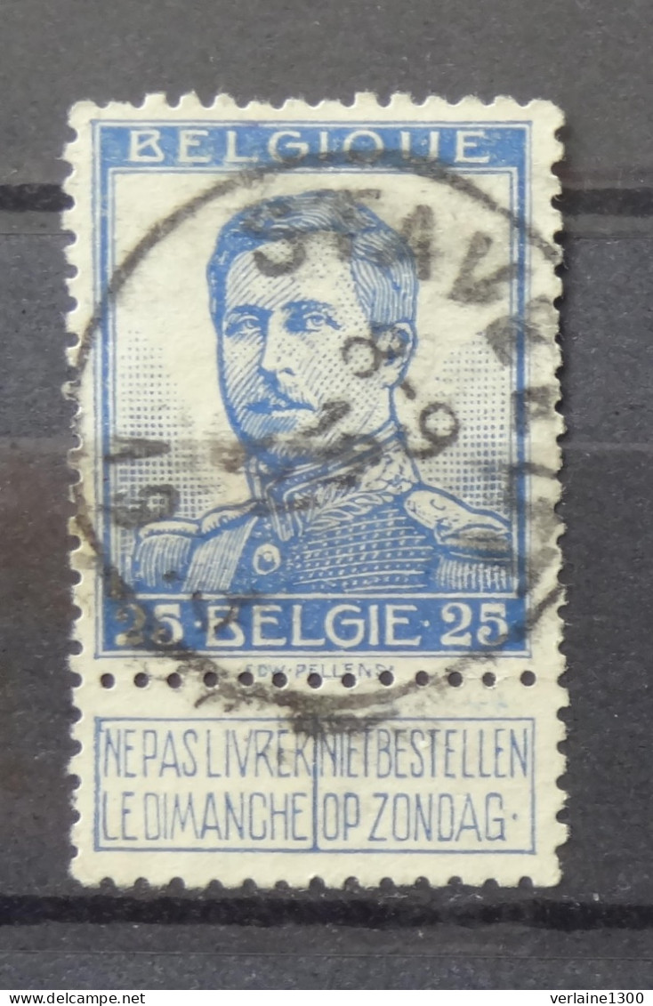 120 Avec Belle Oblitération Stavelot - 1912 Pellens