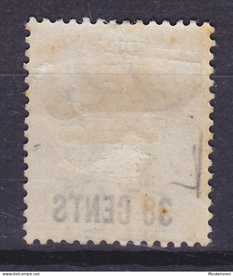 Mauritius 1878 Mi. 49, 38 CENTS/9p. Queen Victoria Overprinted Aufdruck, MH* - Mauritius (...-1967)