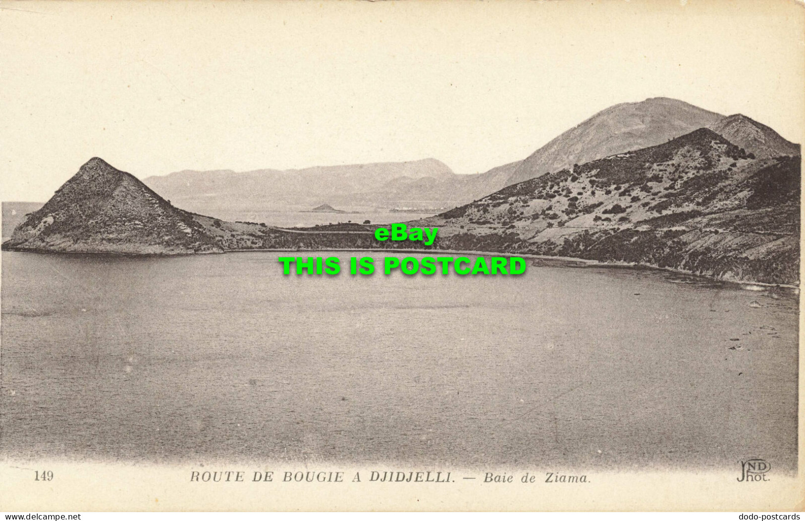 R607117 149. Route De Bougie A Djidjelli. Baie De Ziama. ND. Phot. Neurdein Frer - Monde