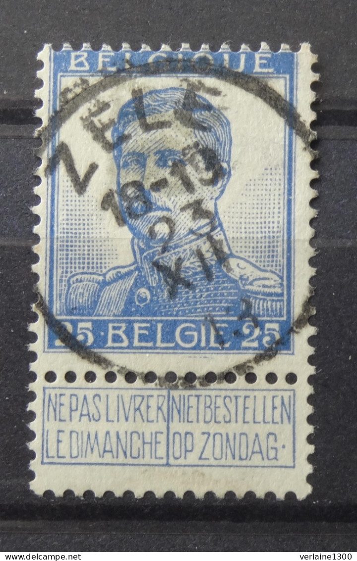 125 Avec Belle Oblitération Zele - 1912 Pellens