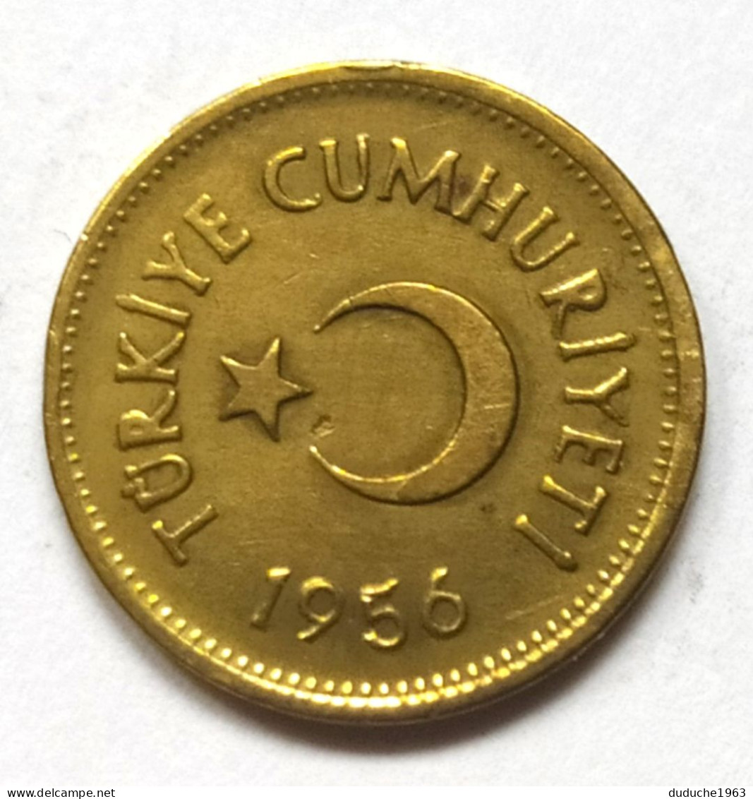 Turquie - 5 Kurus 1956 - Turkije