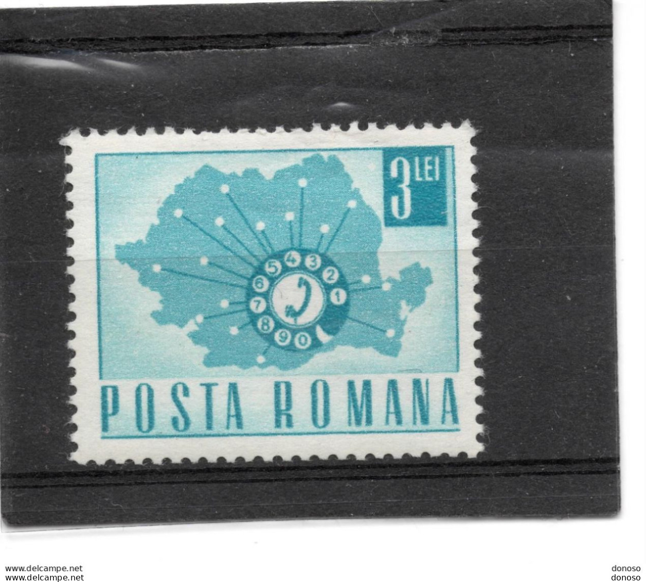 ROUMANIE 1967  Téléphone Automatique Yvert 2366, Michel 2653  NEUF** MNH - Unused Stamps