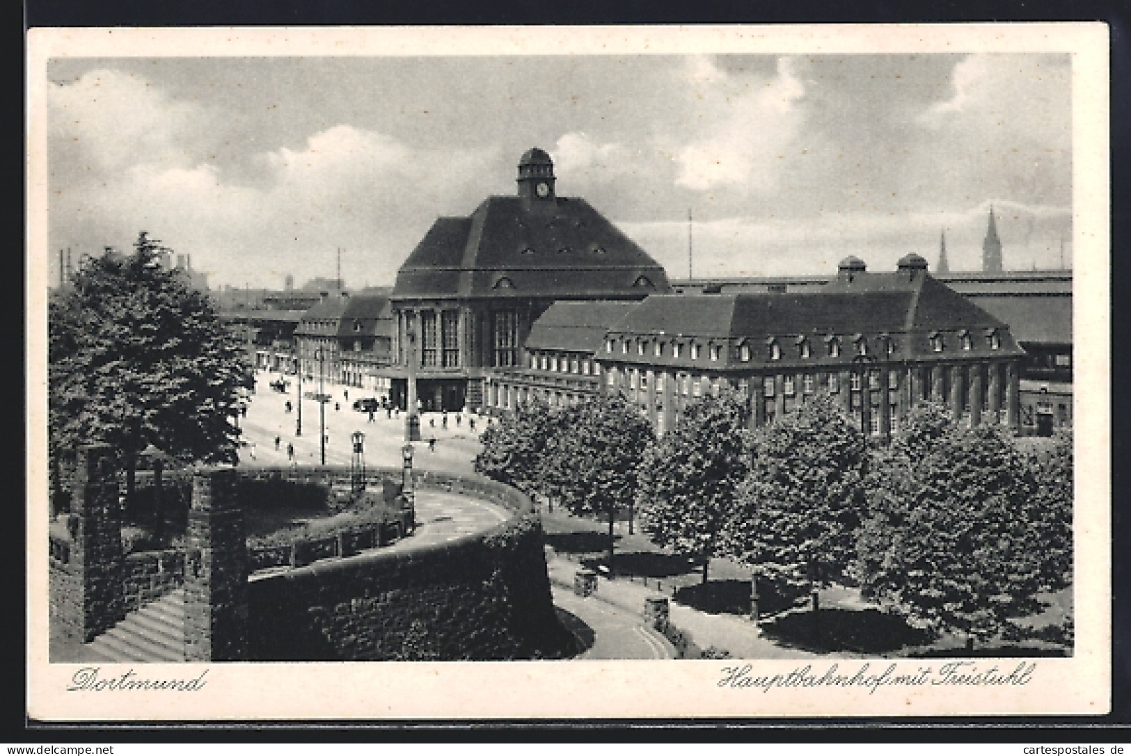 AK Dortmund, Hauptbahnhof Mit Freistuhl  - Dortmund