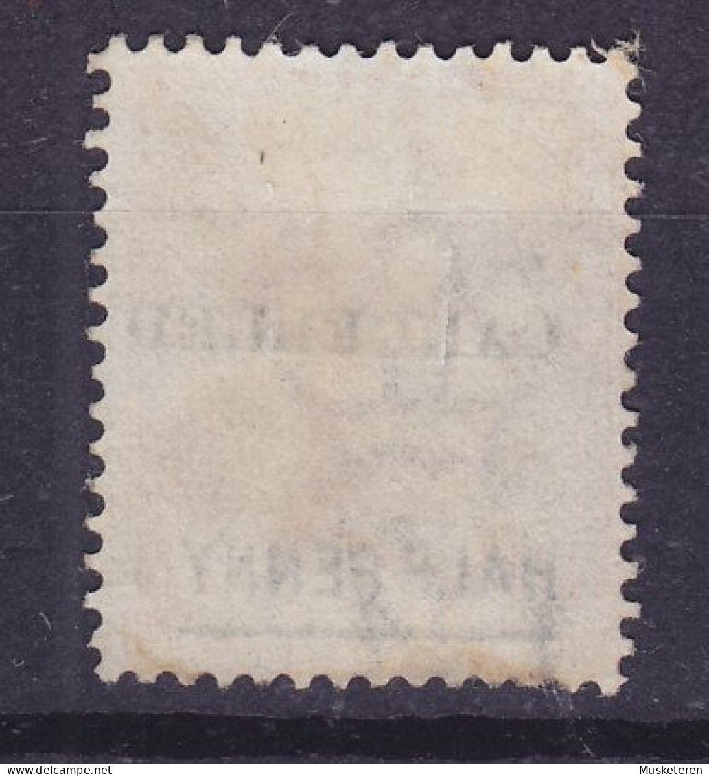 Mauritius 1877 Mi. 40, HALF PENNY/10p. 'CANCELLED' Queen Victoria Overprinted Aufdruck, MNG(*) - Maurice (...-1967)