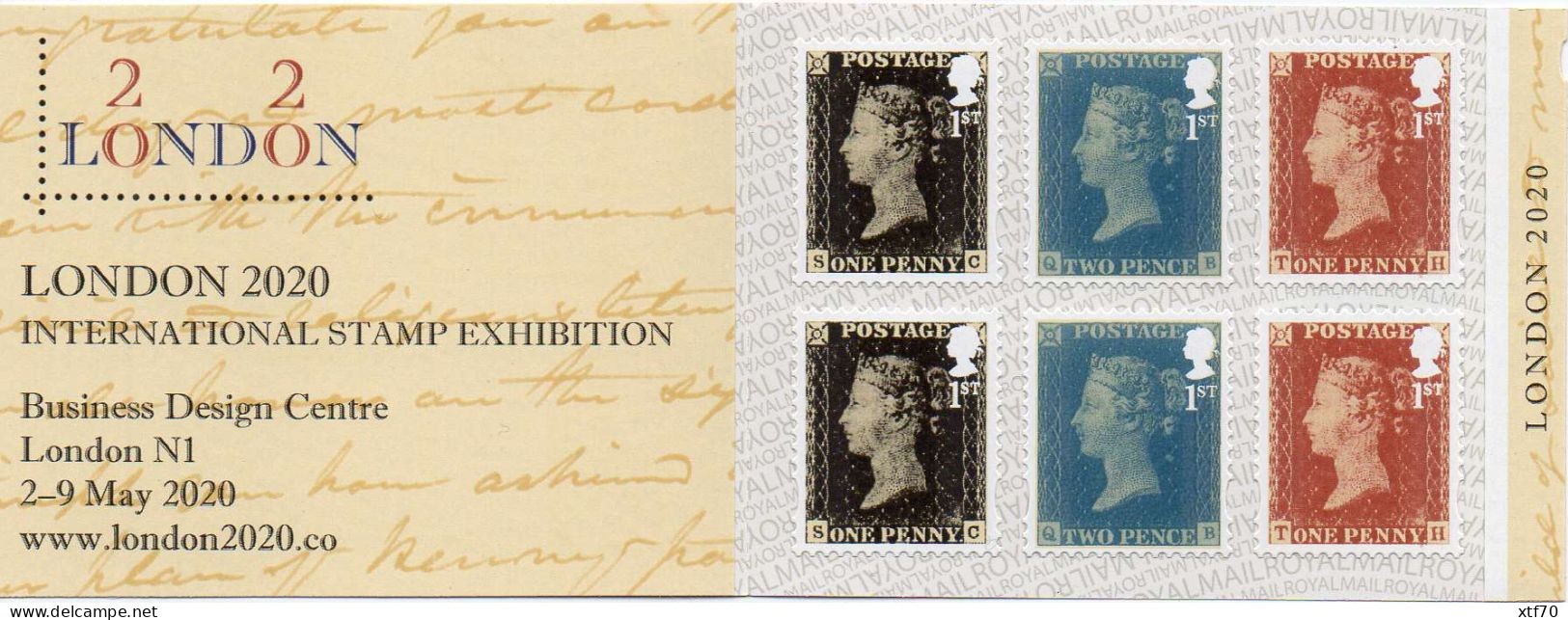 GREAT BRITAIN 2020 'London 2020' Stamp Exhibition Booklet MB21 - Postzegelboekjes
