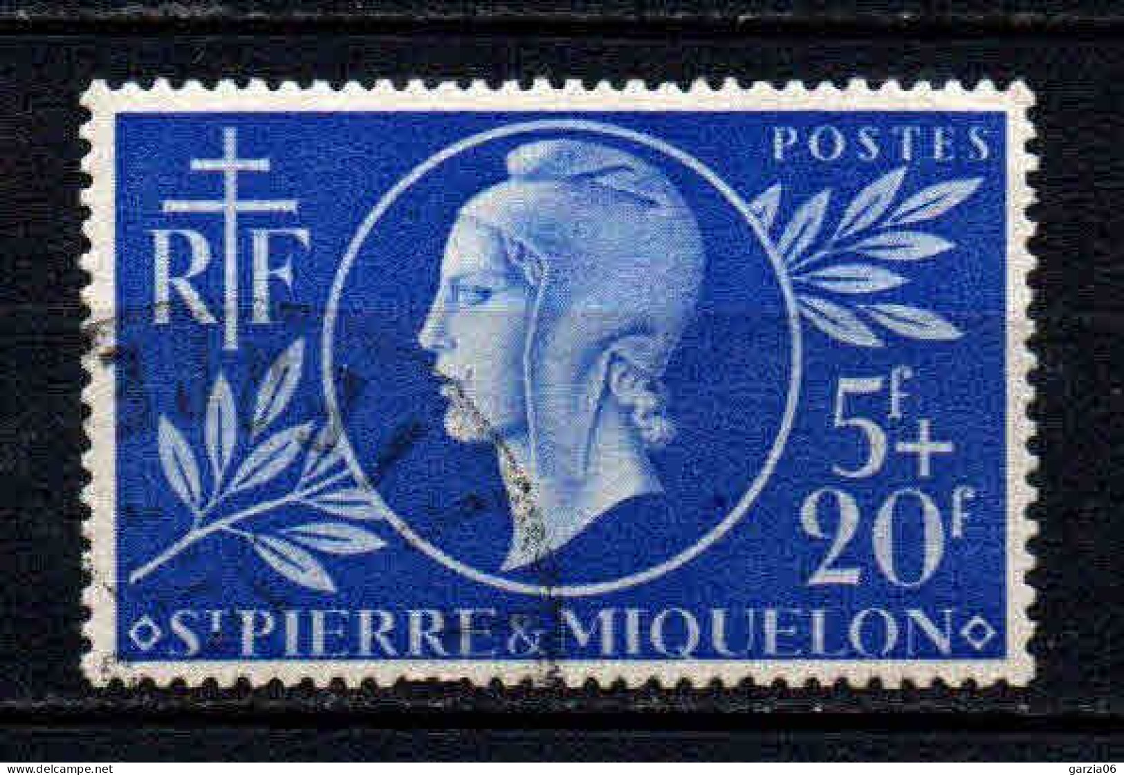 St Pierre Et Miquelon - 1944 - Entraide Française   - N° 314  - Oblit - Used - Usados