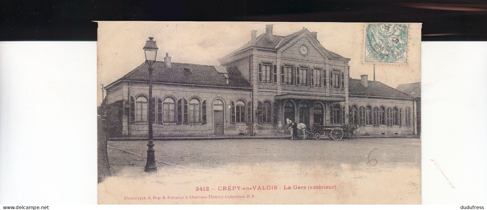 CREPY EN VALOIS  LA GARE - Crepy En Valois