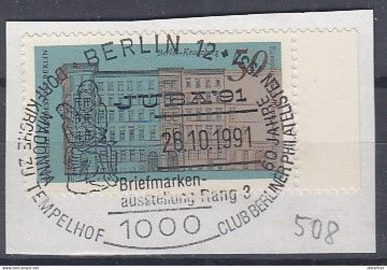 BERLIN  508, Gestempelt Auf Briefstück, SoSt., Denkmalschutz, 1975 - Usados