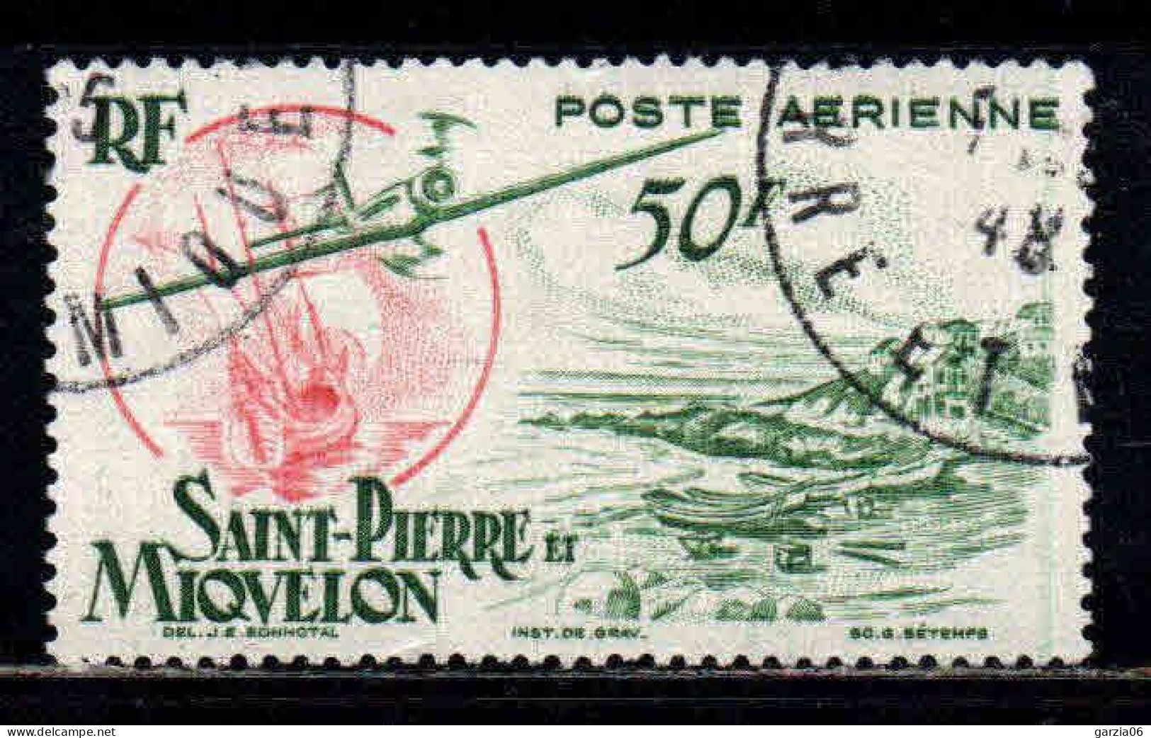 St Pierre Et Miquelon - 1947   - PA 18  - Oblit - Used - Gebruikt