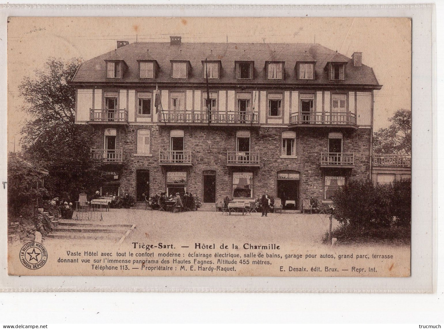 ED - TIEGE - SART-LEZ-SPA - Hôtel De La Charmille - Jalhay