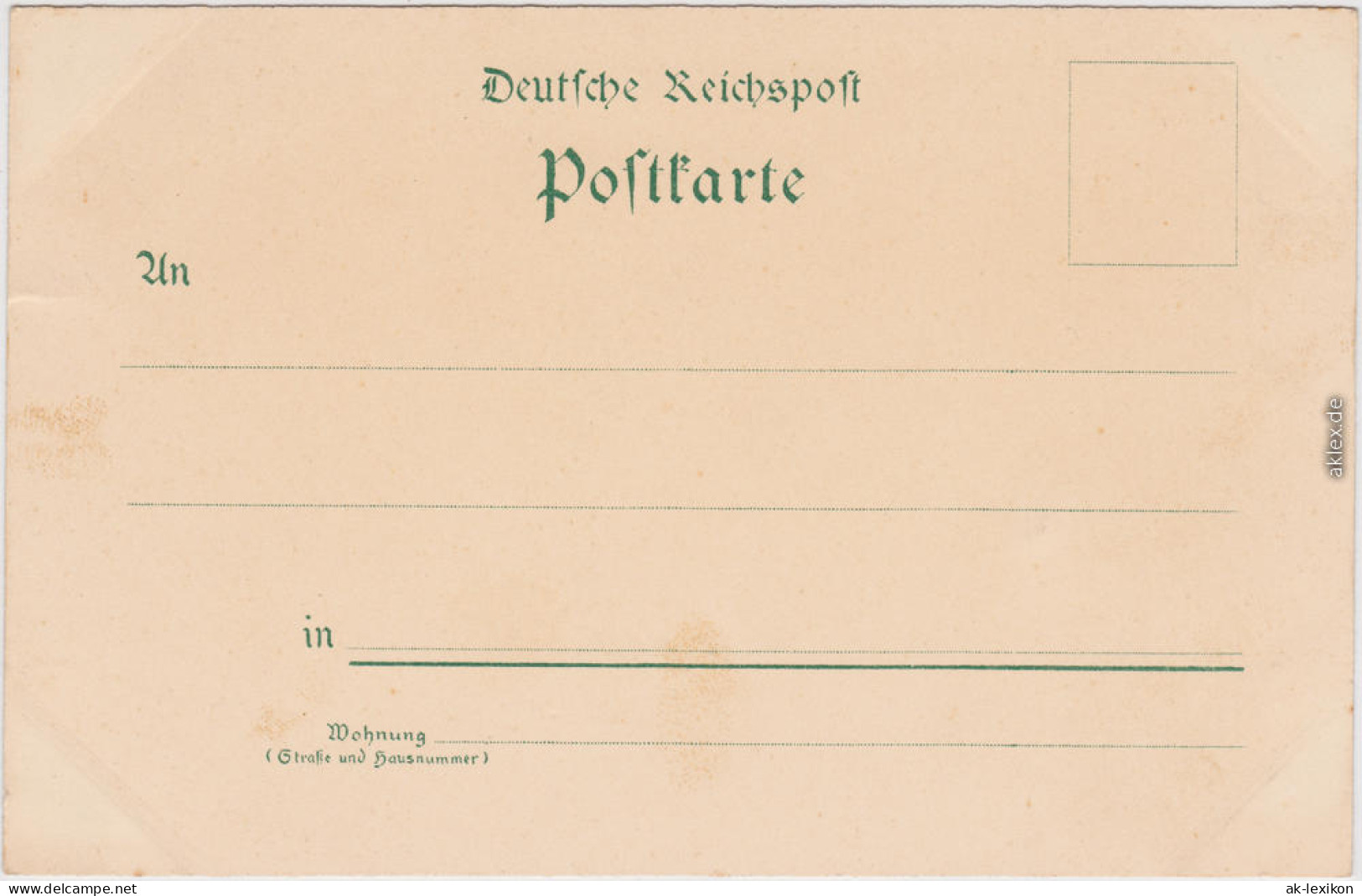 Mittweida Litho: Kirche, Postamt, Technikum, Panorama 1904  - Mittweida