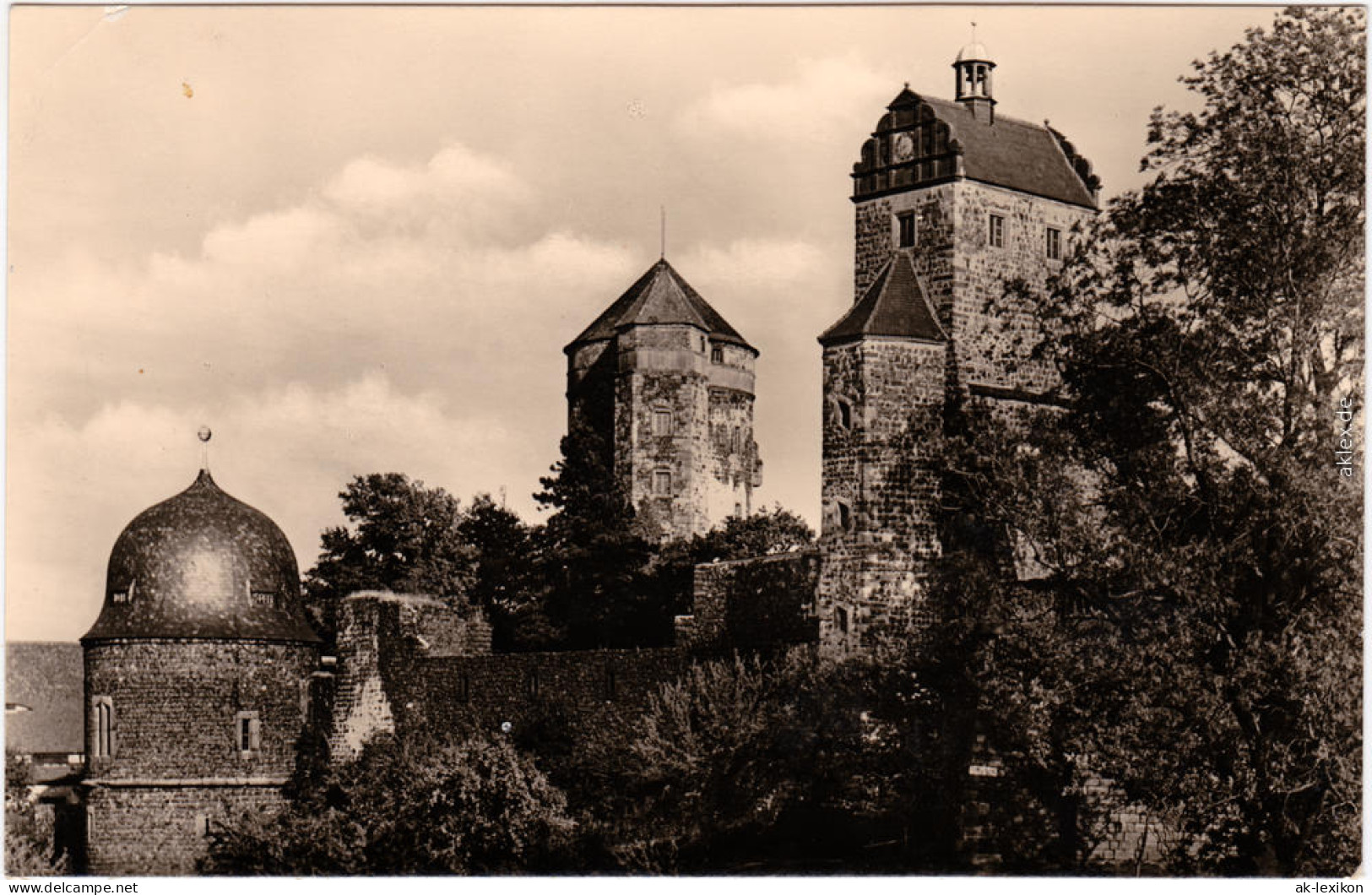 Stolpen Burgruine Foto Ansichtskarte  1957 - Stolpen