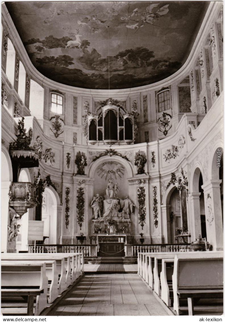 Wermsdorf Schloßkapelle Hubertusburg - Jetzt Katholische Kirche 1975 - Wermsdorf