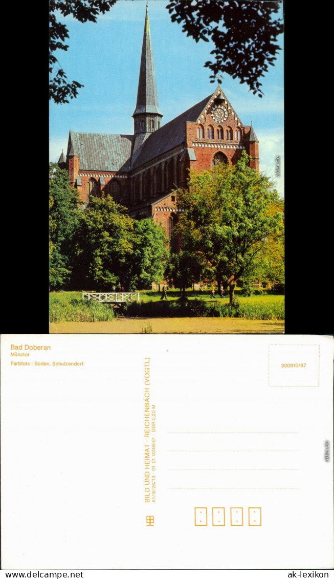 Ansichtskarte Bad Doberan Münster 1981 - Bad Doberan