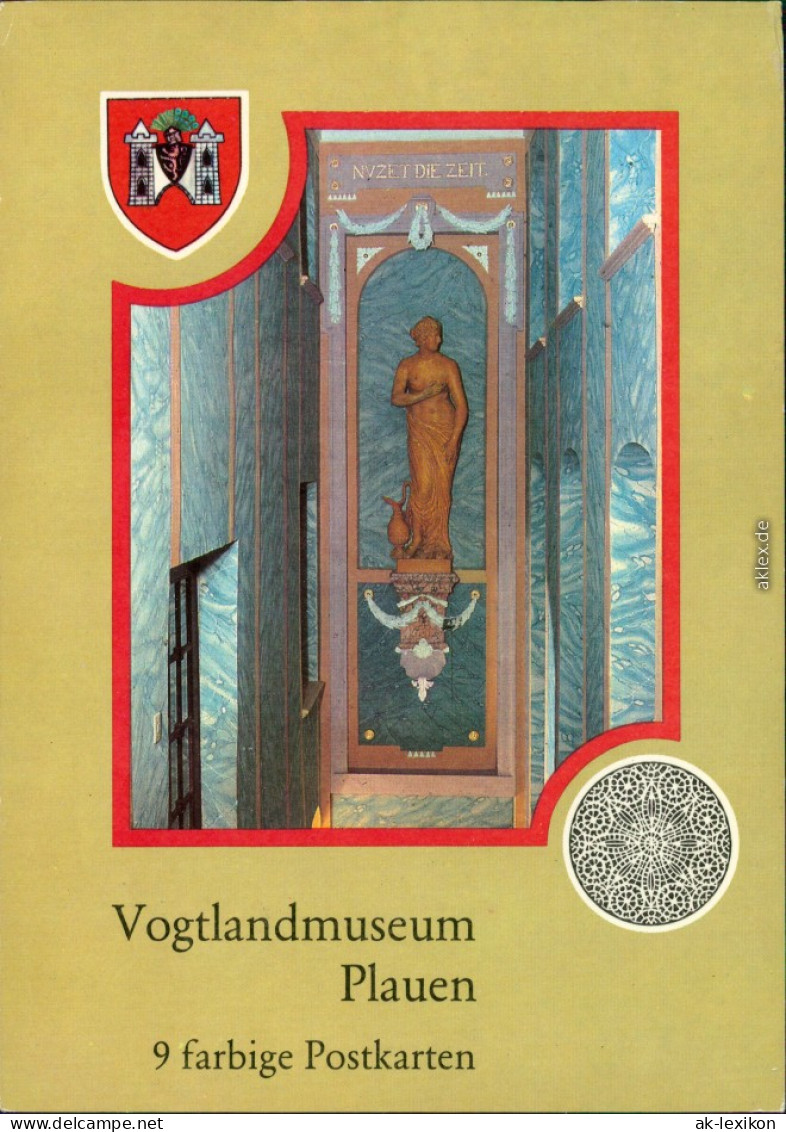 Plauen (Vogtland) Vogtlandmuseum 1986 (nur Deckblatt Von Serie) - Plauen