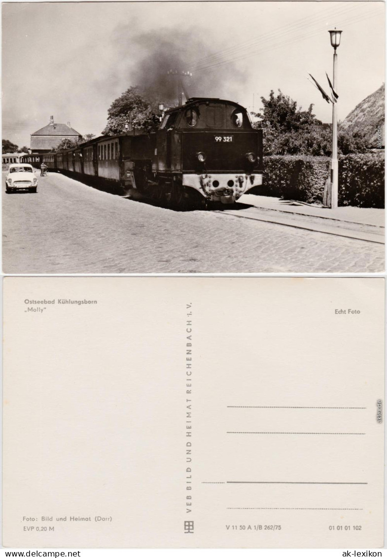 Ansichtskarte Kühlungsborn Die Bäderbahn "Molly" 1975 - Kühlungsborn