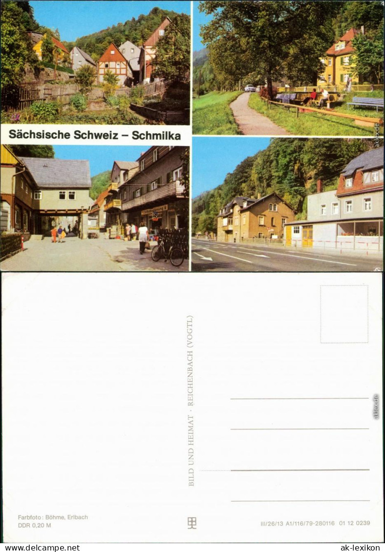 Ansichtskarte Ansichtskarte Schmilka Ansichten 1979 - Schmilka